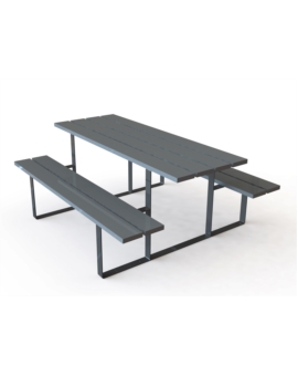 MIDO TABLE PIQUE NIQUE GRIS
