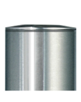 POTELET INOX TWIST TÊTE PLATE Ø. 76MM
