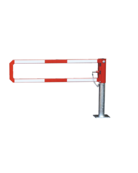 BARRIERE PIVOTANTE BI-COLORE V3 A SCELLER L. 1000MM
