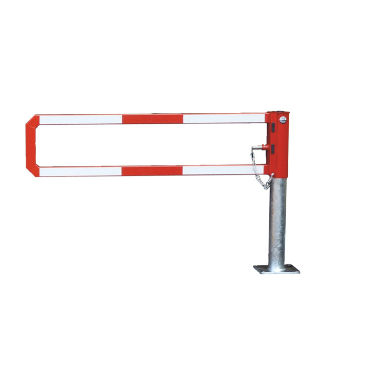 BARRIERE PIVOTANTE BI-COLORE V3 A SCELLER L. 1000MM