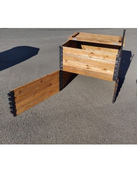 COMPOSTEUR COMPOSTYS BOIS - 603 LITRES