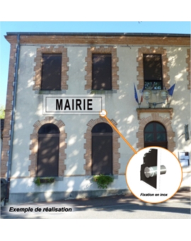 PANNEAU PLEXI ENSEIGNE - H.350MM L.1000MM