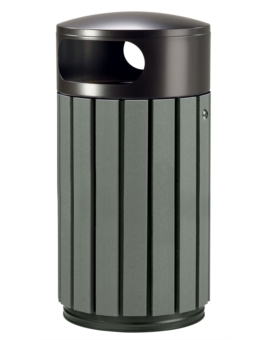 CORBEILLE LAOS PLASTIQUE RECYCLÉ 40 L RAL 5002 BLEU OUTREMER