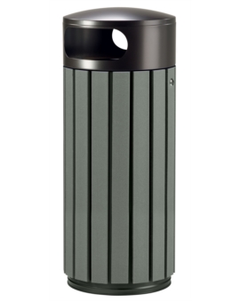 CORBEILLE LAOS PLASTIQUE RECYCLÉ 40 L RAL 5002 BLEU OUTREMER