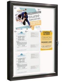 VITRINE BERYL - 4A4 RAL 5010-BLEU