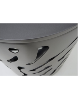 CORBEILLE OPALINE 80L RAL 5010-BLEU STANDARD