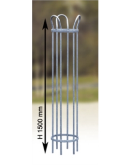 CORSET POUR ARBRE Ø. 250MM H.1500MM RAL 3004-BDX