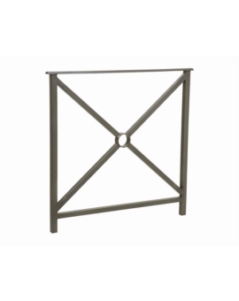 BARRIERE OREGON GRIS PROCITY SANS CROSSES L.800MM