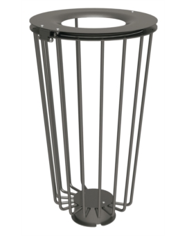CORBEILLE VIGIPIRATE ALAMDA (100 L) RAL 3004-BDX