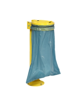 SUPPORT SAC VIGIPIRATE SUR POTEAU SANS COUVERCLE BLEU - RAL 5010