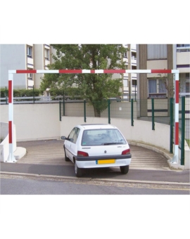 PORTIQUE FIXE UNIV. SANS TIRANTS REGLABLE - LARG. 3850 À 5200MM