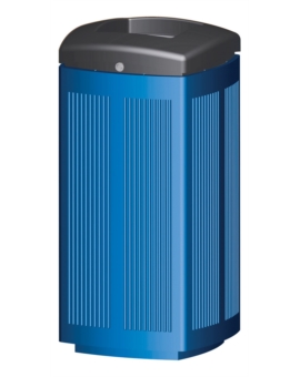 CORBEILLE NEPTUNE 60L BLEU RAL 5005